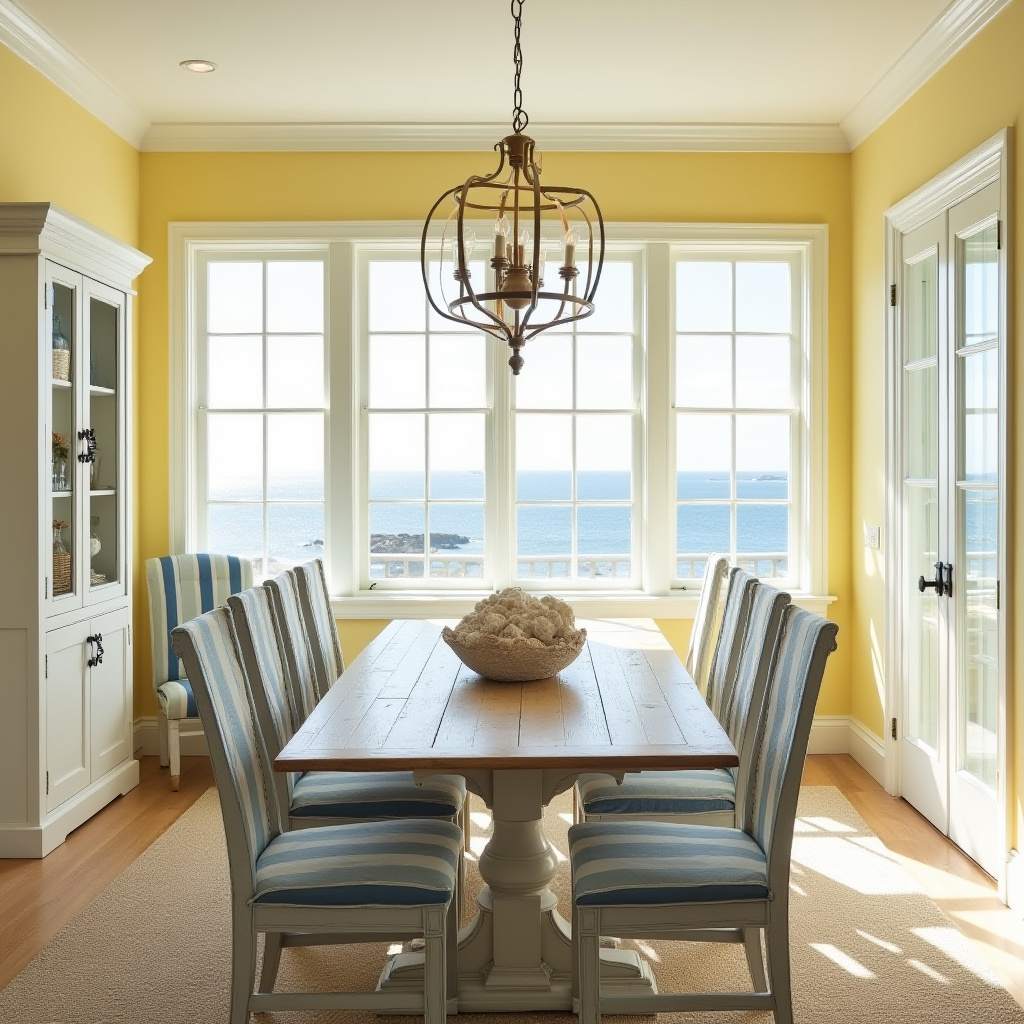 yellow dining room 13