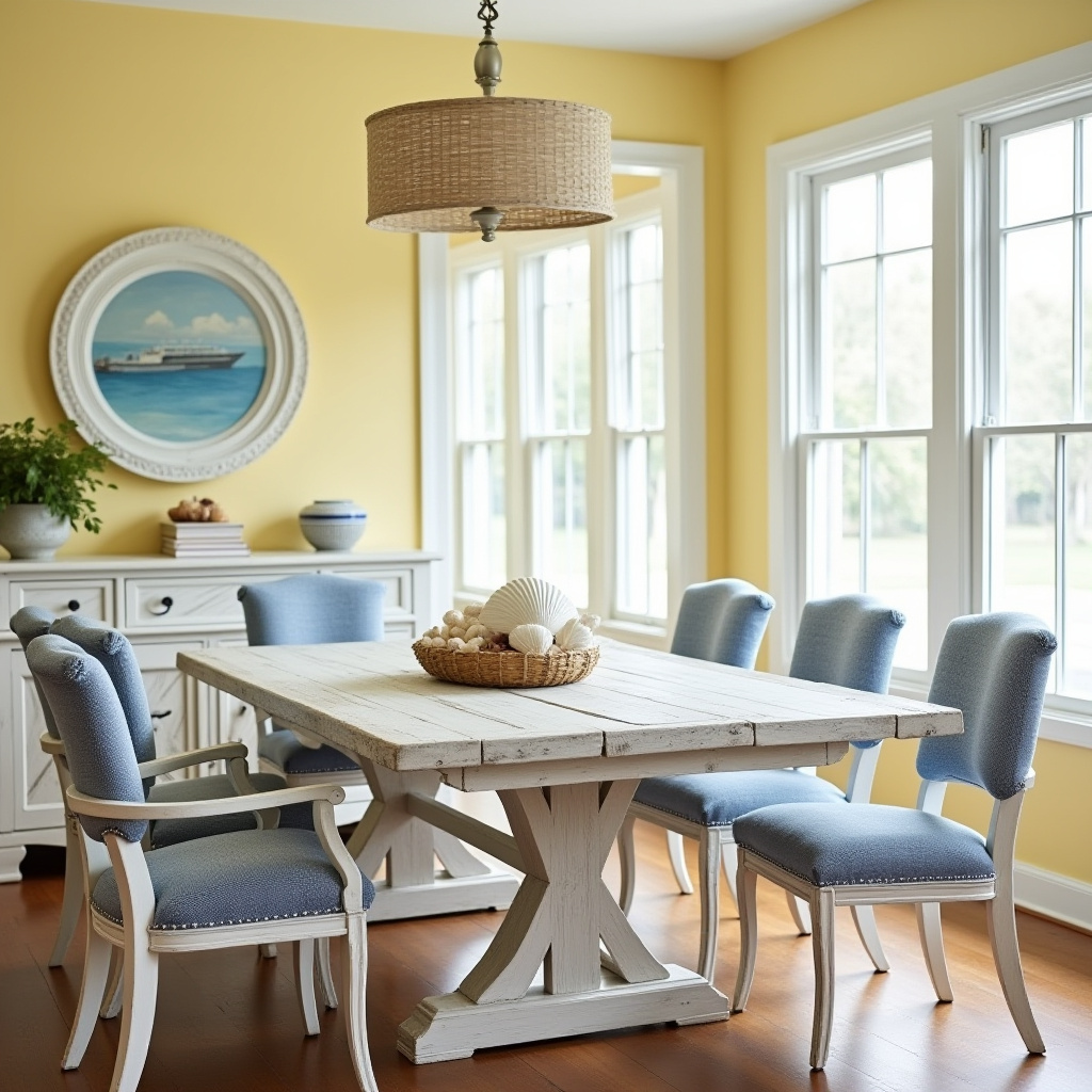 yellow dining room 14