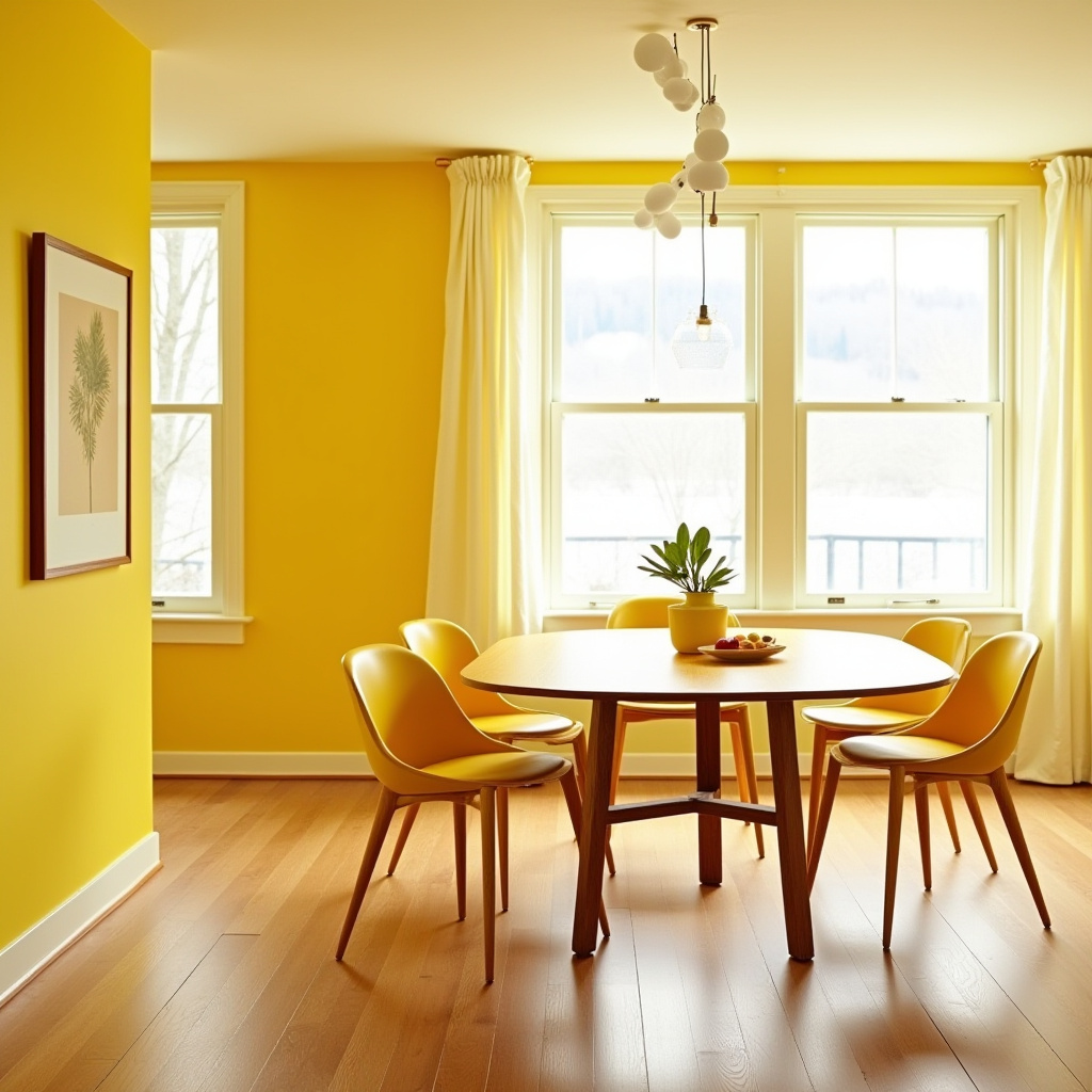 yellow dining room 2
