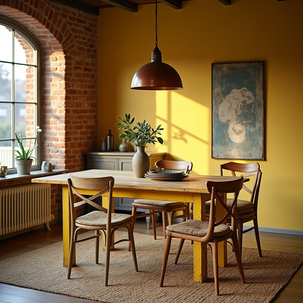 yellow dining room 5