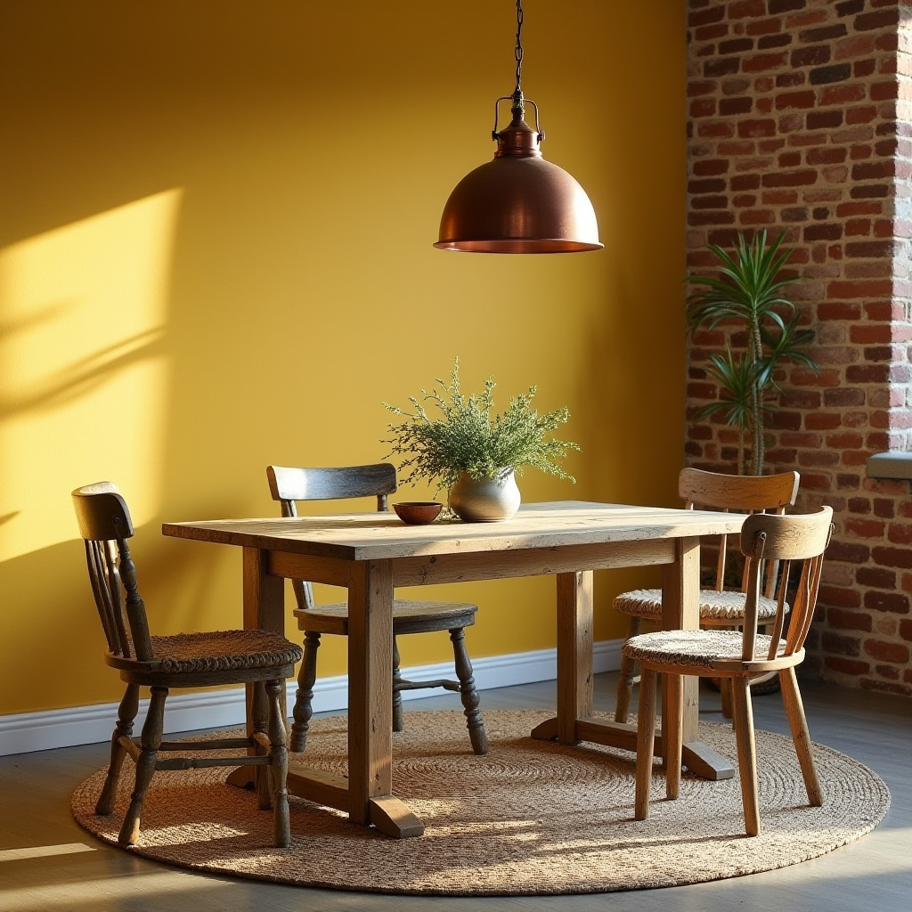 yellow dining room 6