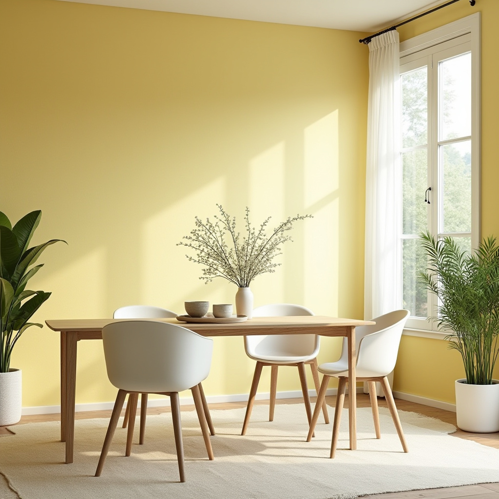 yellow dining room 7