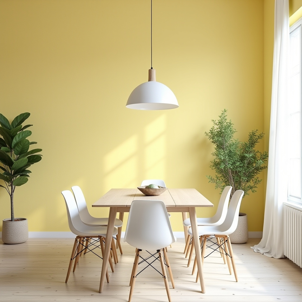 yellow dining room 8