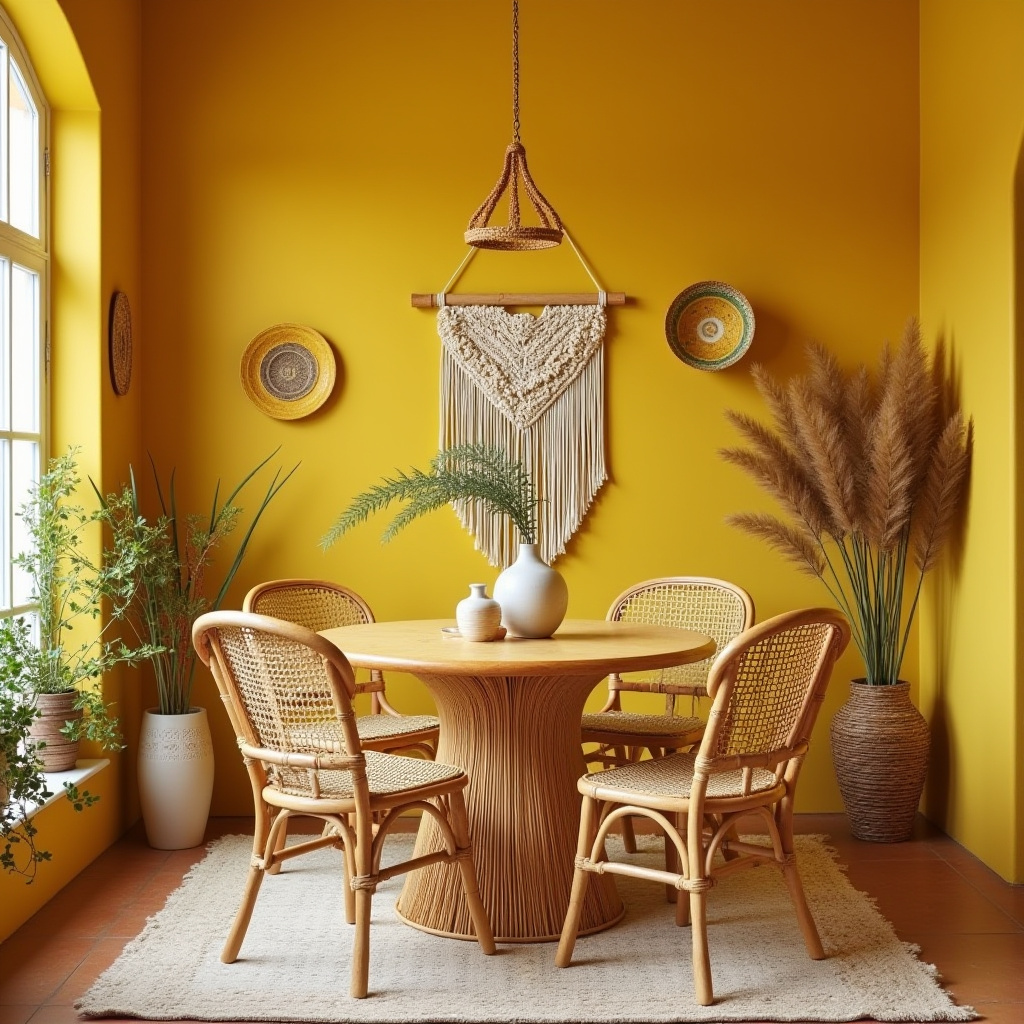 yellow dining room 9