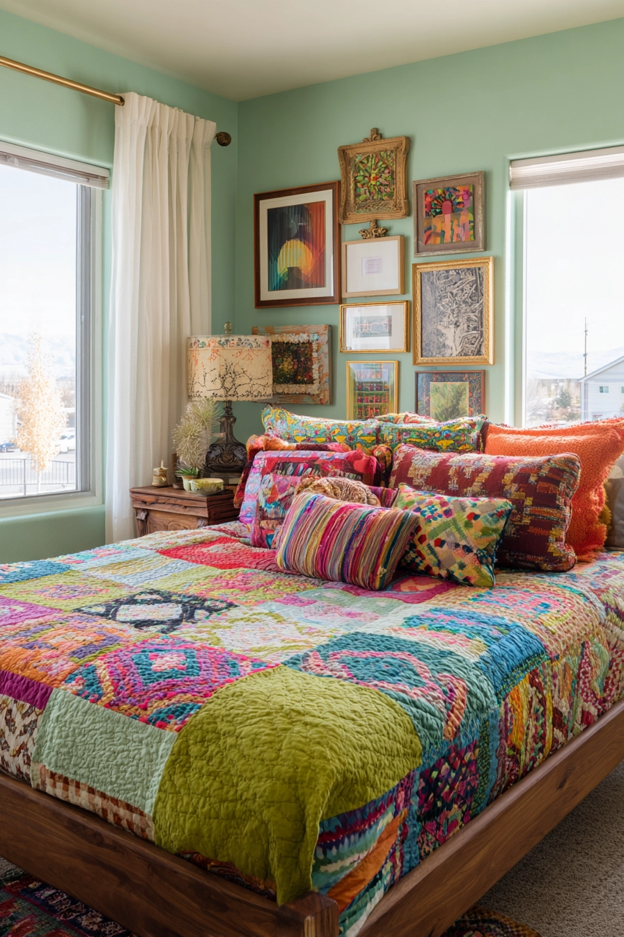 Colorful Eclectic Bedroom 2