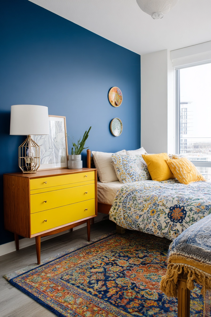 Colorful Eclectic Bedroom 6