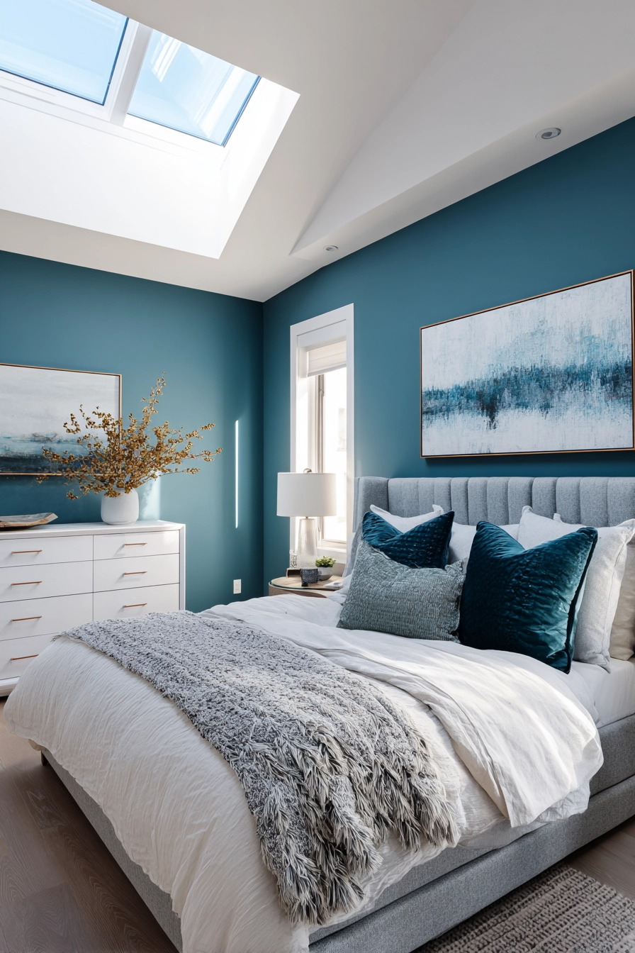 Cozy Bedroom Blue 13