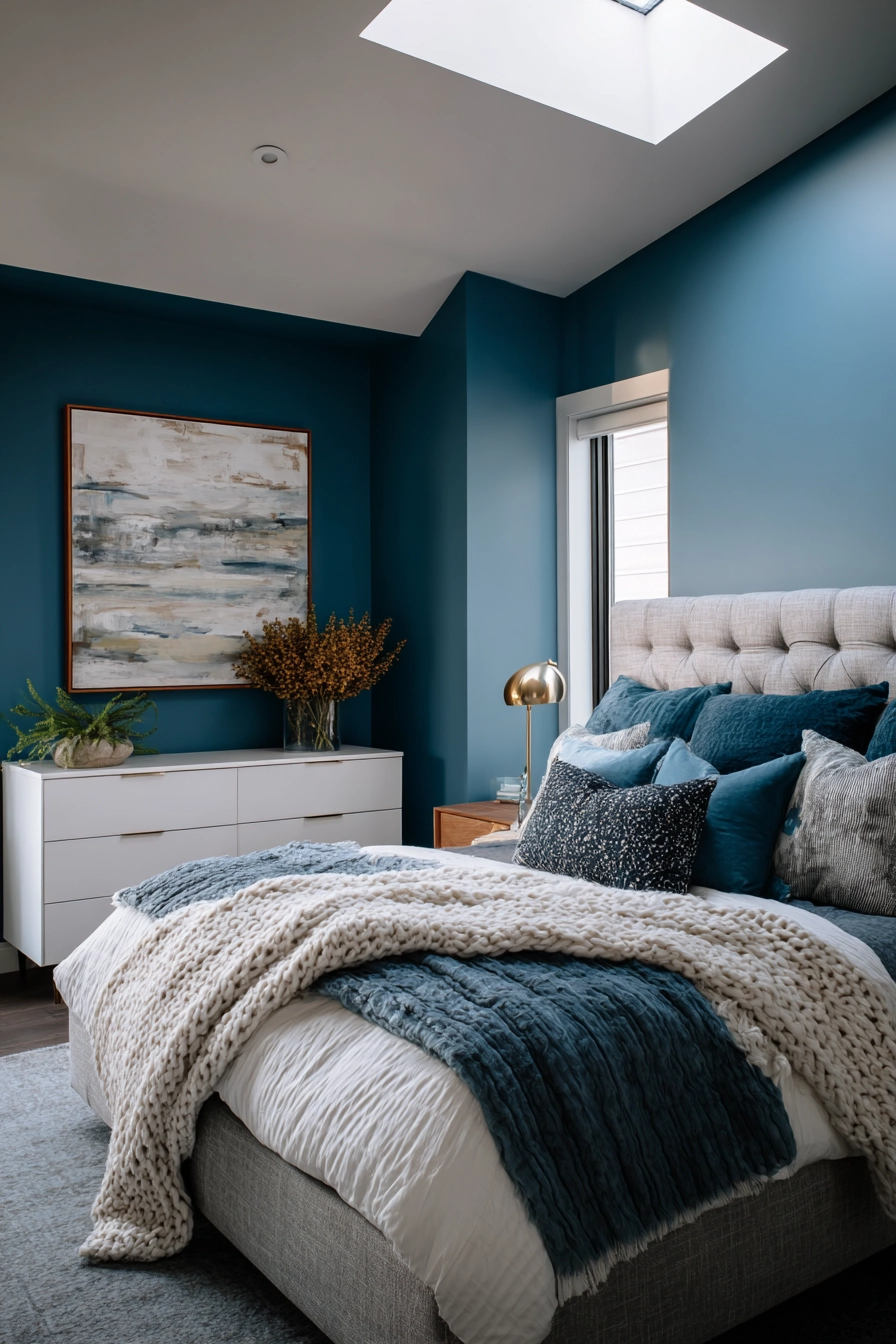 Cozy Bedroom Blue 16