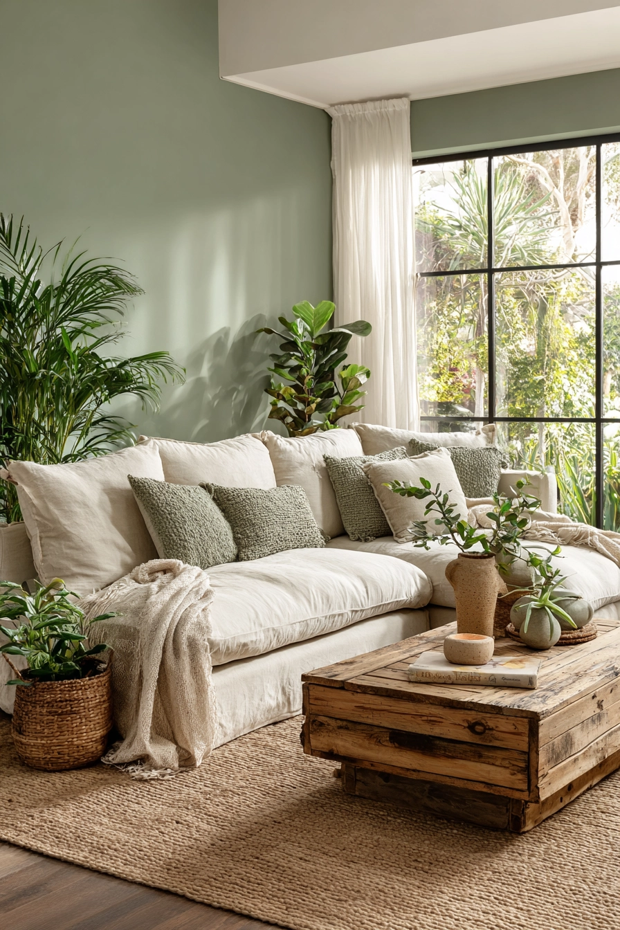 Green Living Room Ideas 2