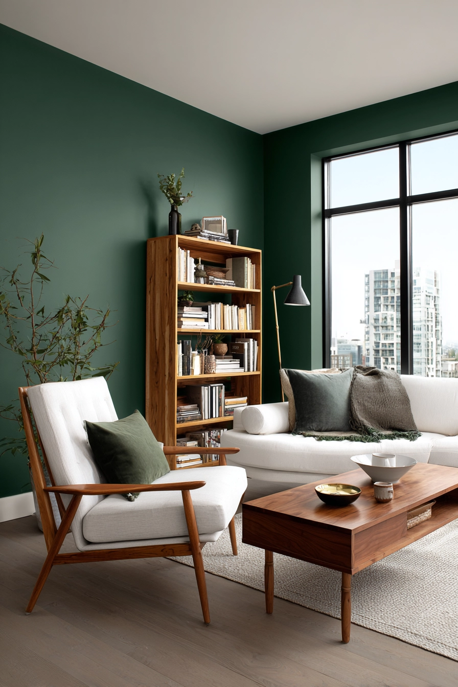 Green Living Room Ideas 6