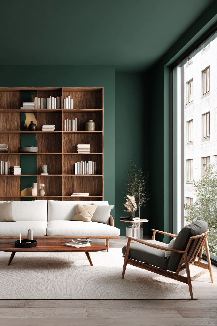 Green Living Room Ideas 7