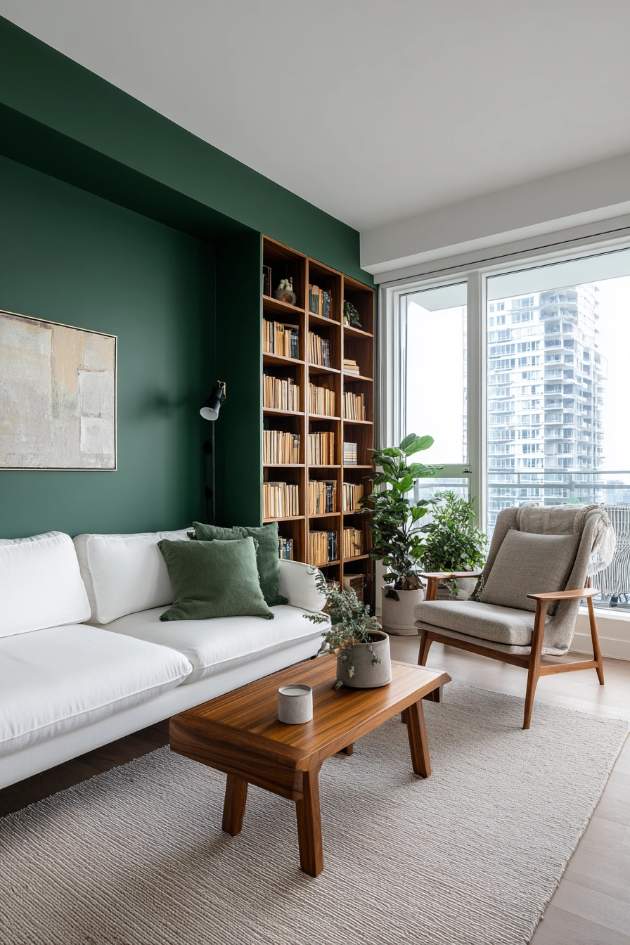 Green Living Room Ideas 8