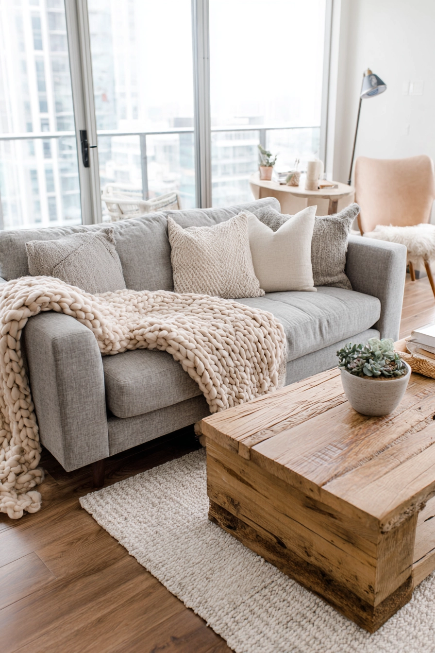 Grey Couch Living Room 10