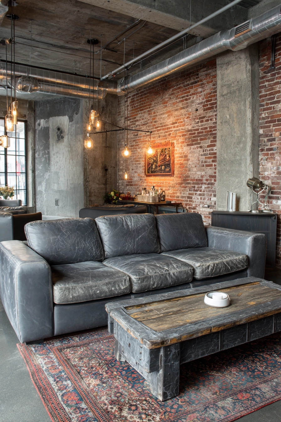 Grey Couch Living Room 16