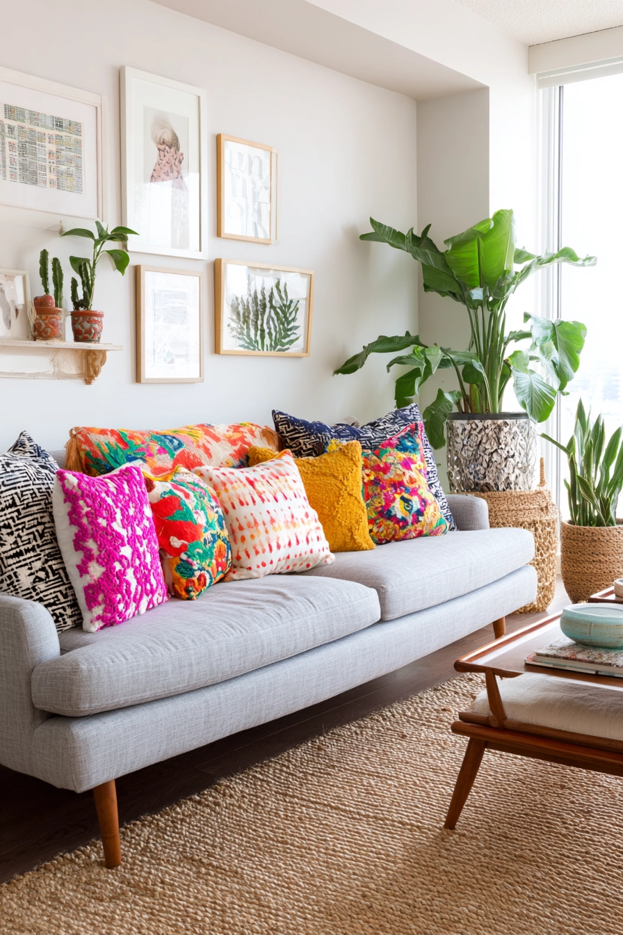 Grey Couch Living Room 17