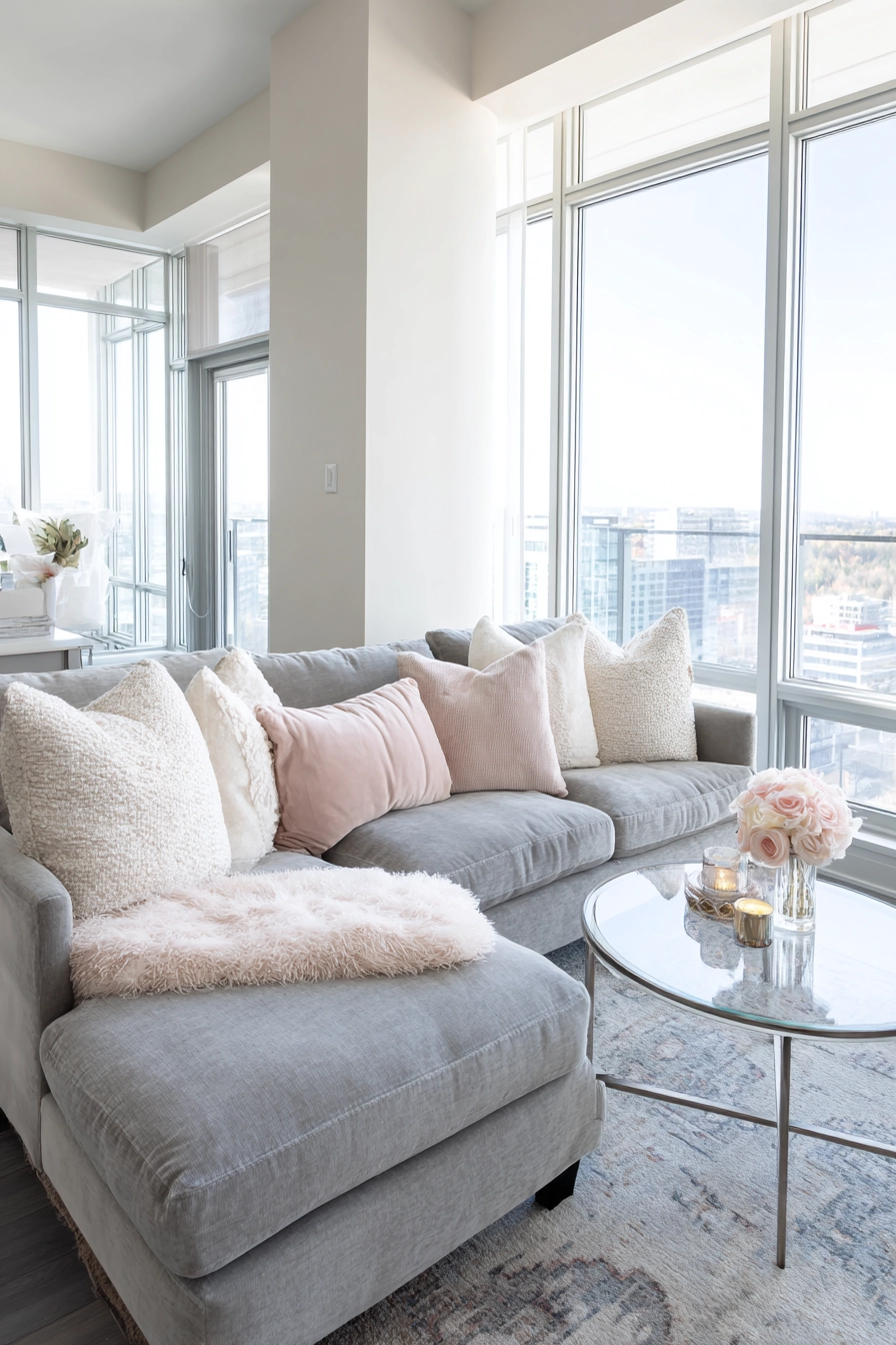 Grey Couch Living Room 3