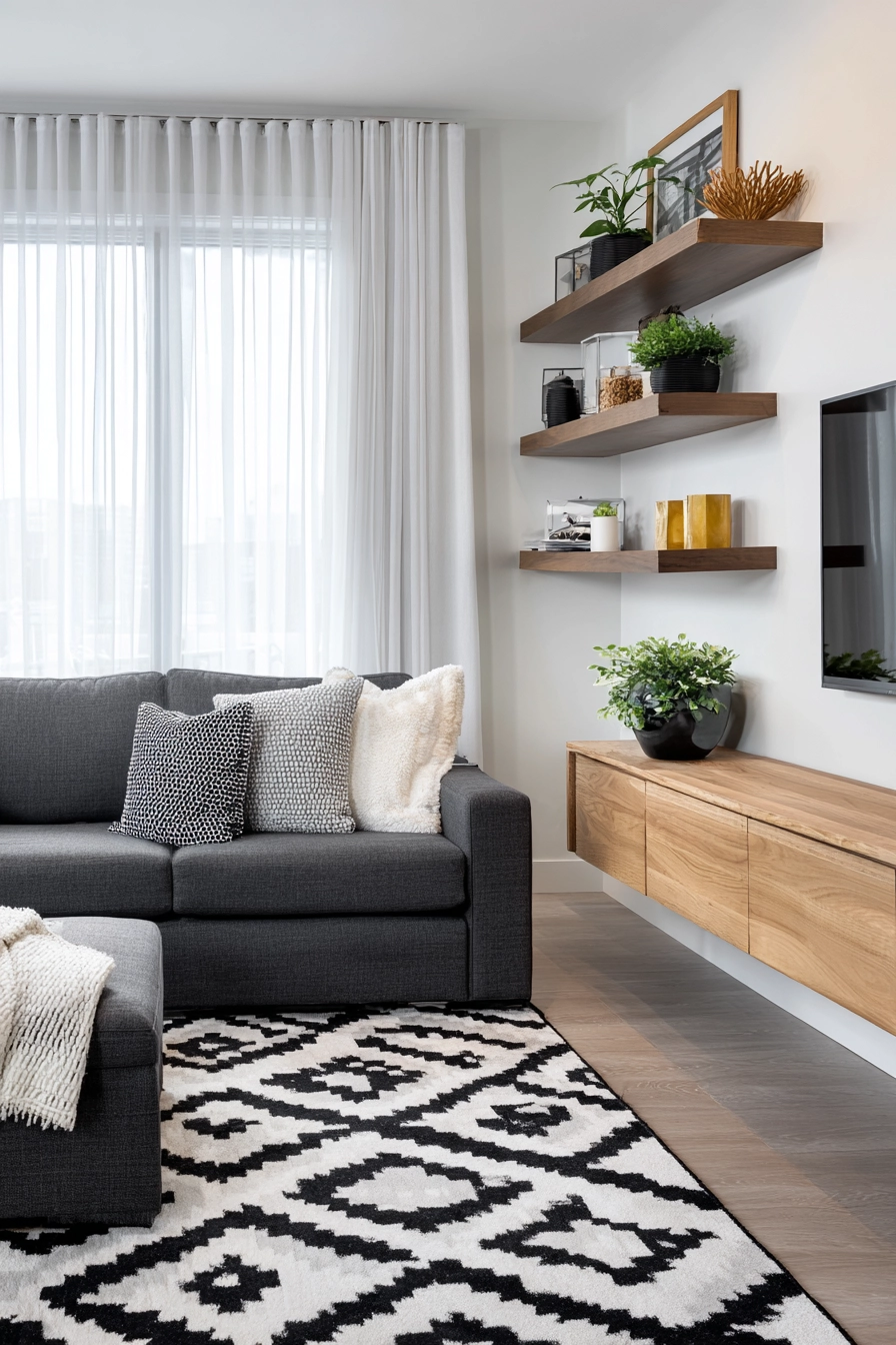 Grey Couch Living Room 7