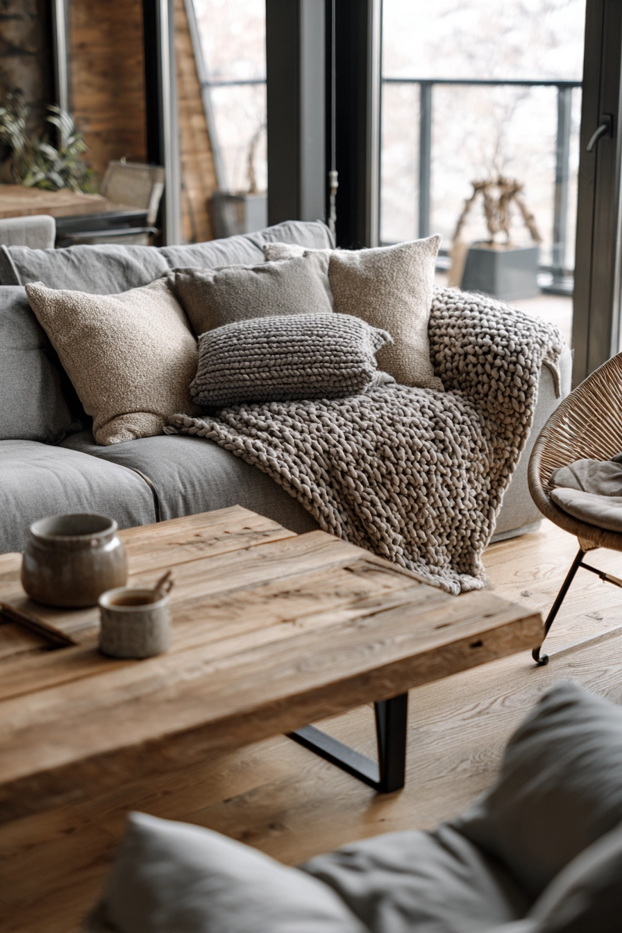Grey Couch Living Room 9