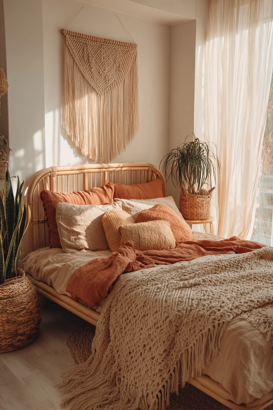 Modern Boho Bedroom Ideas 4