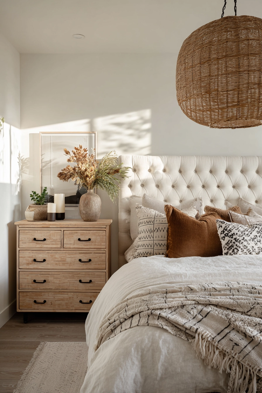Modern Boho Bedroom Ideas 7