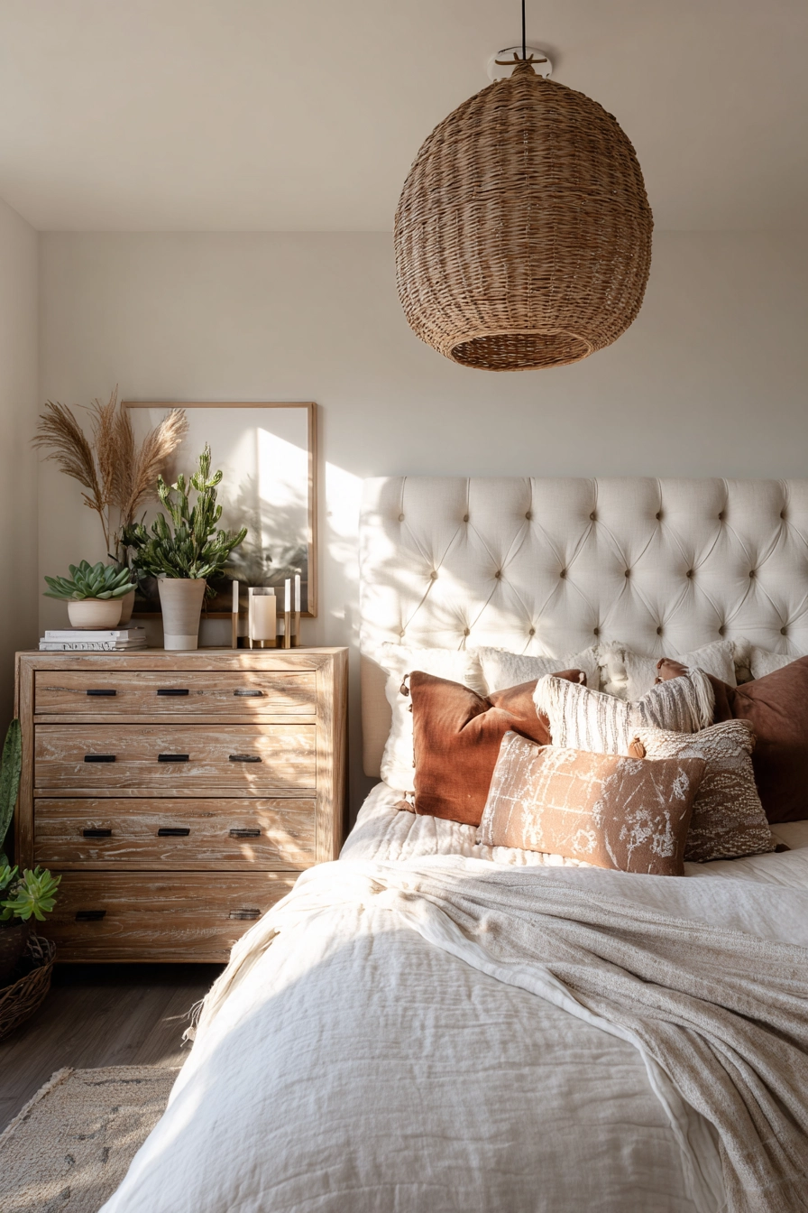 Modern Boho Bedroom Ideas 8
