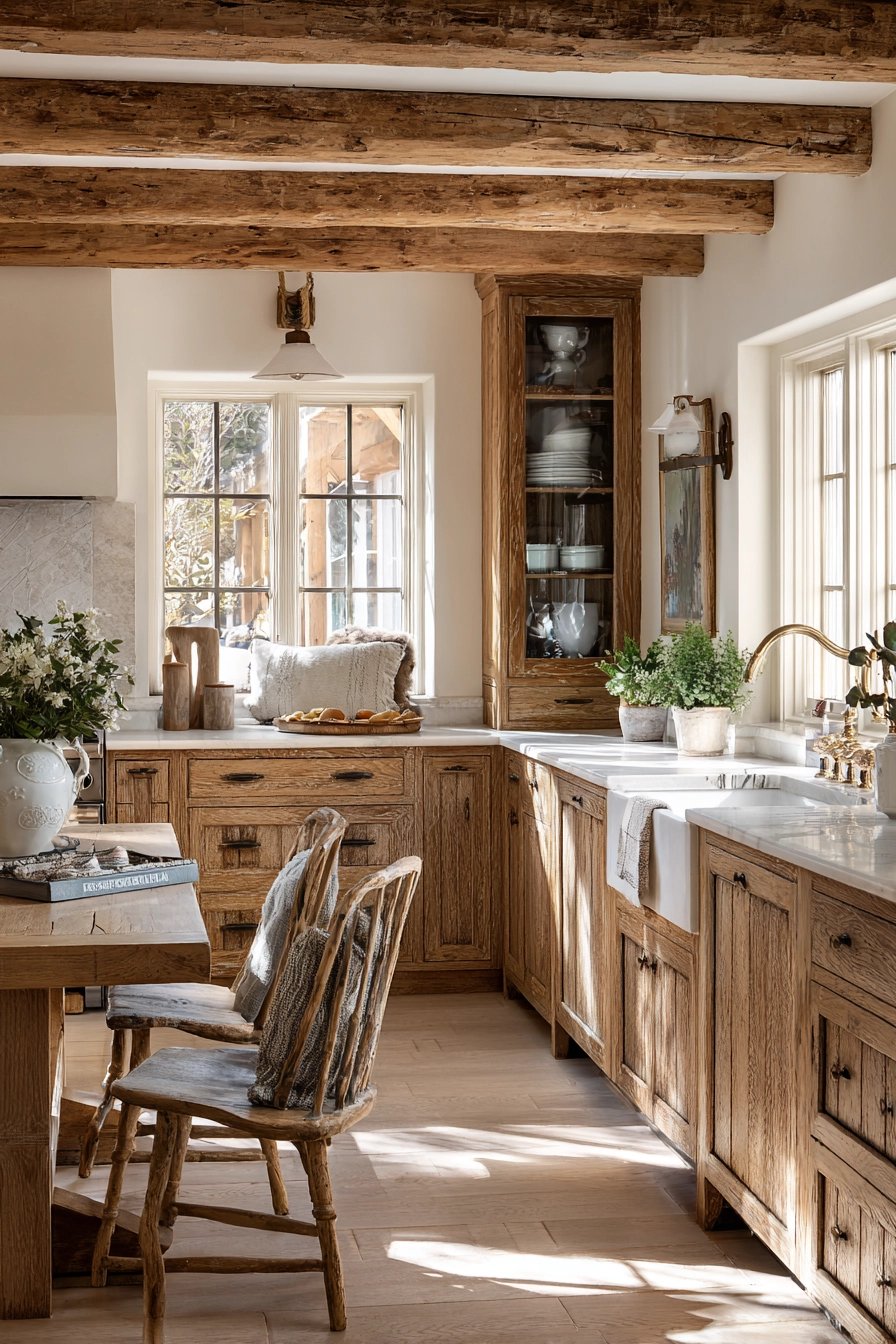 Oak Kitchen Cabinets 10