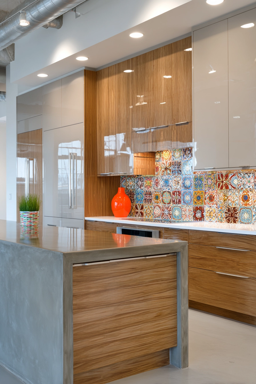 Oak Kitchen Cabinets 15