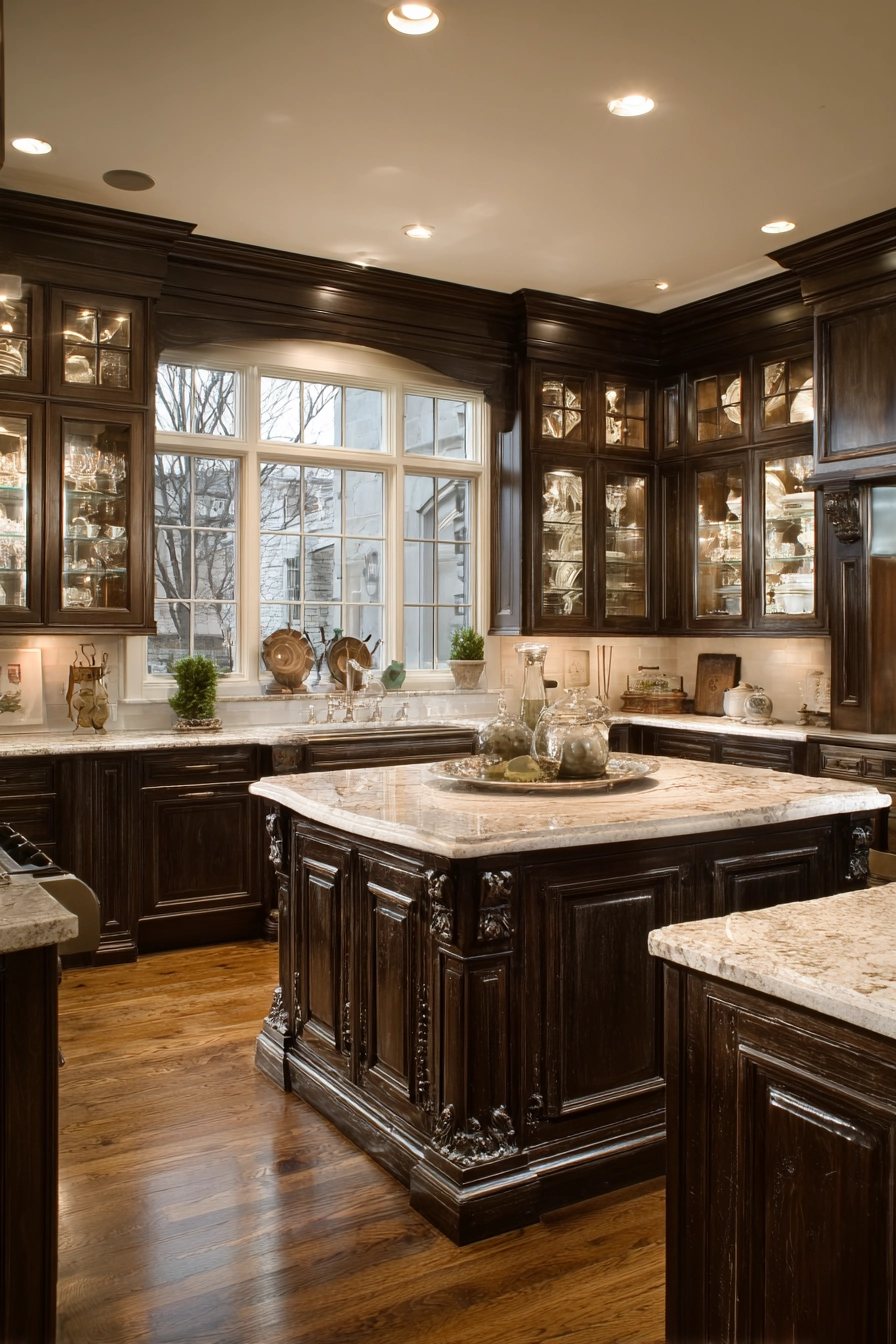 Oak Kitchen Cabinets 18