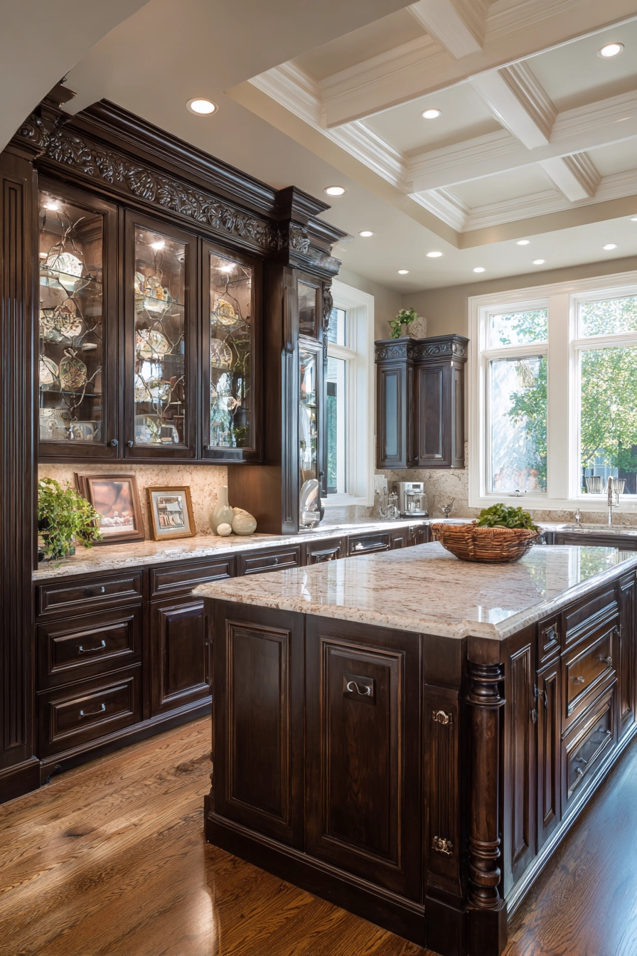 Oak Kitchen Cabinets 19