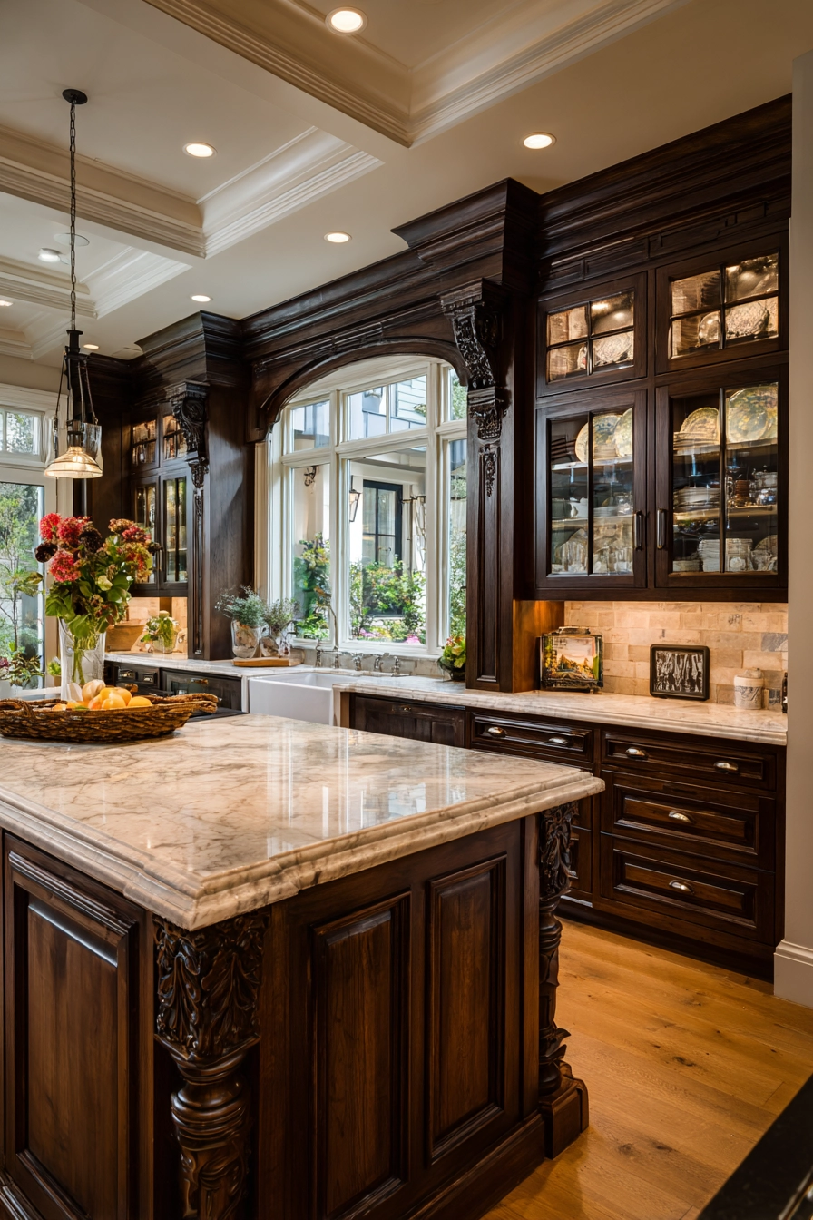 Oak Kitchen Cabinets 20