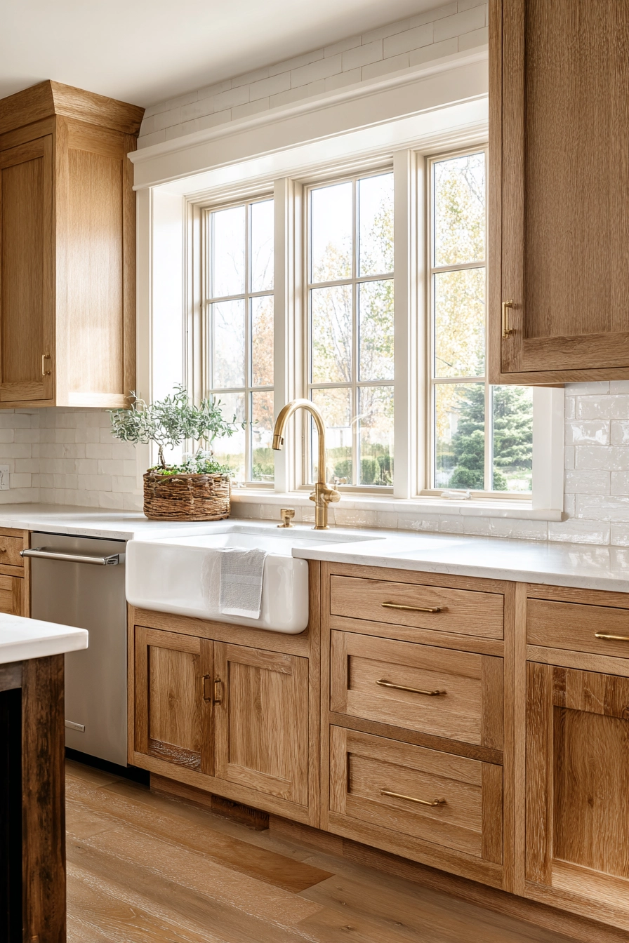 Oak Kitchen Cabinets 4