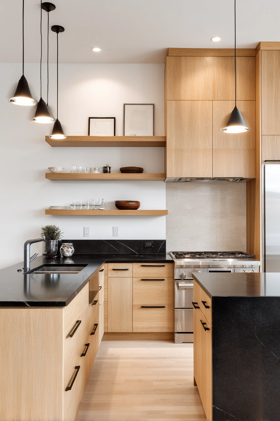 Oak Kitchen Cabinets 8