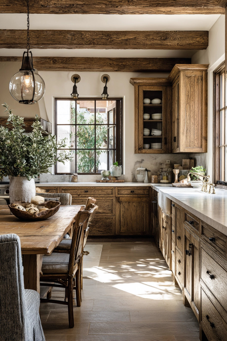 Oak Kitchen Cabinets 9