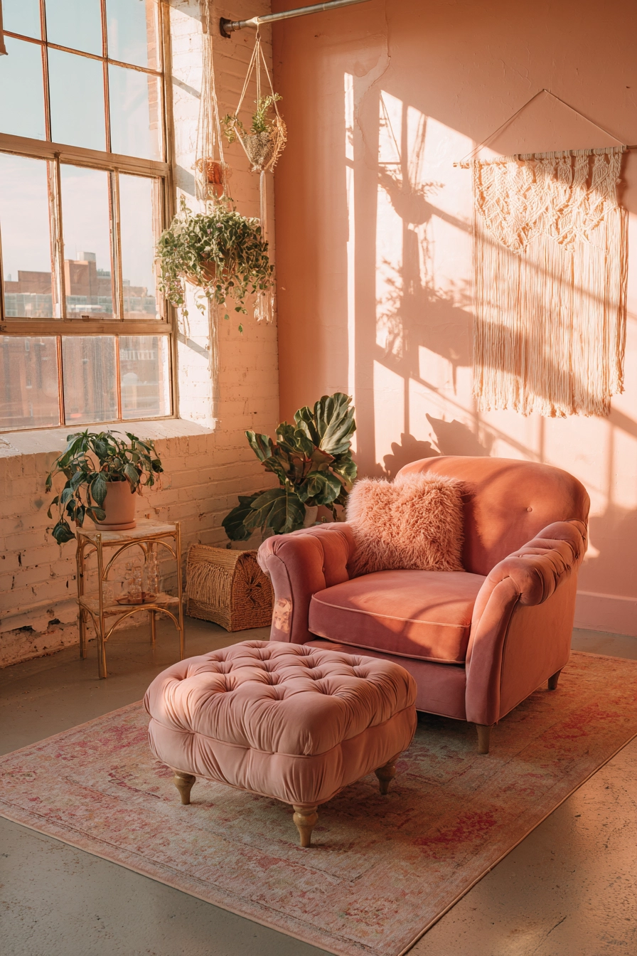 Pink Living Room 6