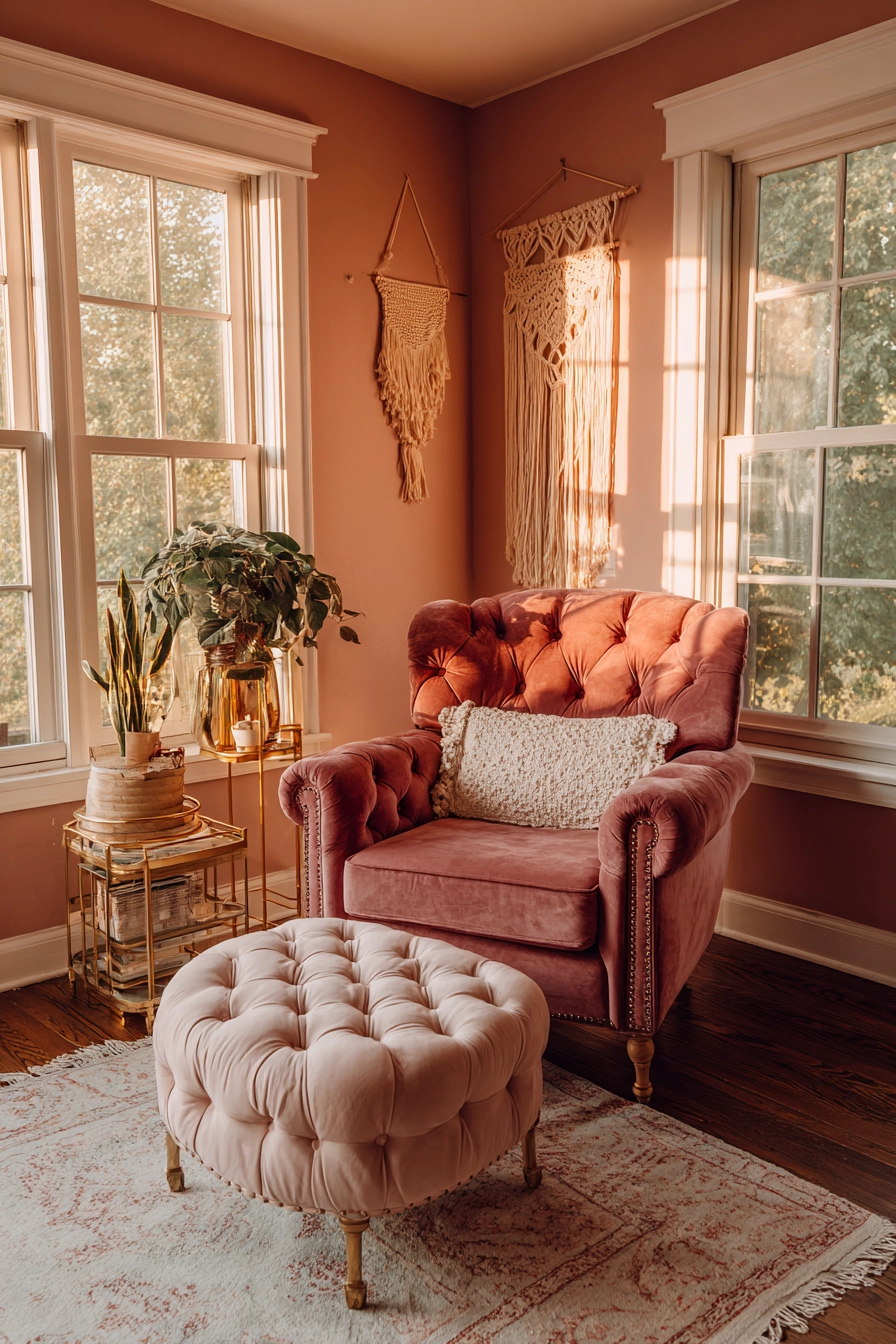 Pink Living Room 7