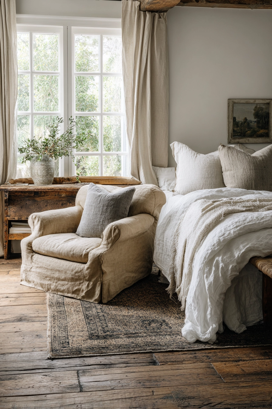 Rustic Farmhouse Bedroom 10