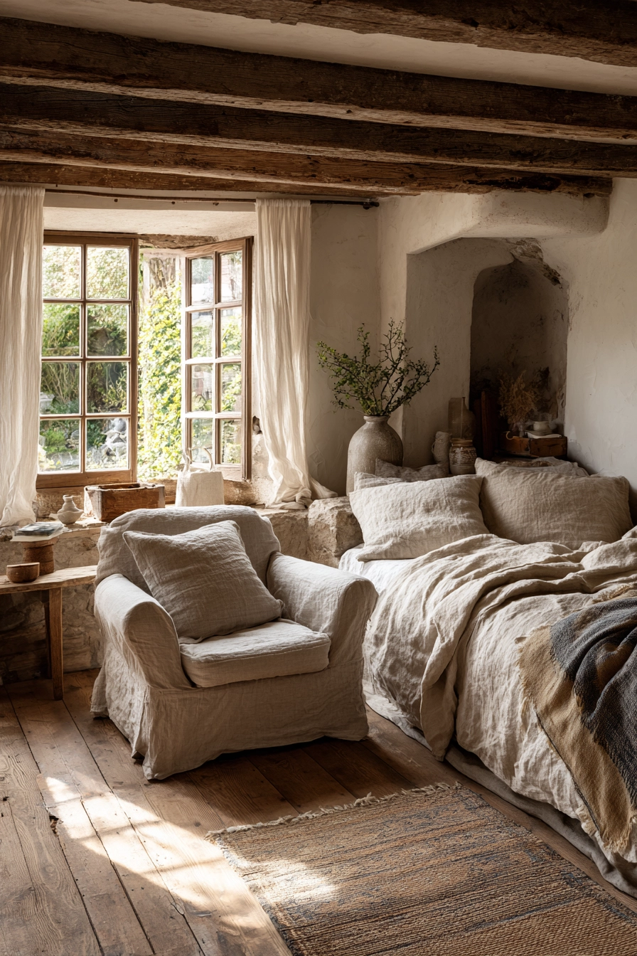 Rustic Farmhouse Bedroom 12
