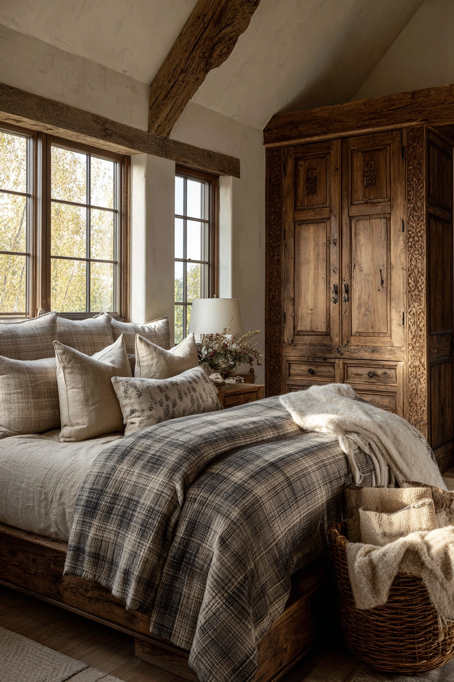 Rustic Farmhouse Bedroom 15
