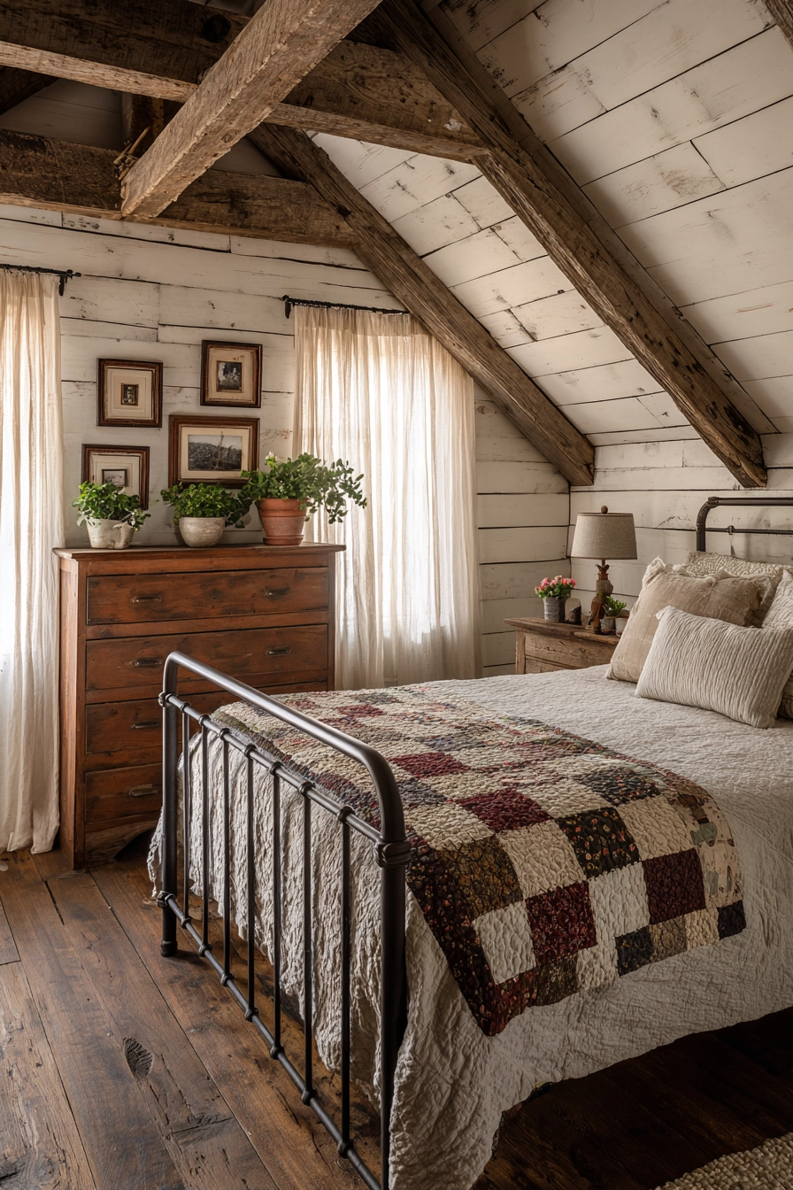 Rustic Farmhouse Bedroom 5