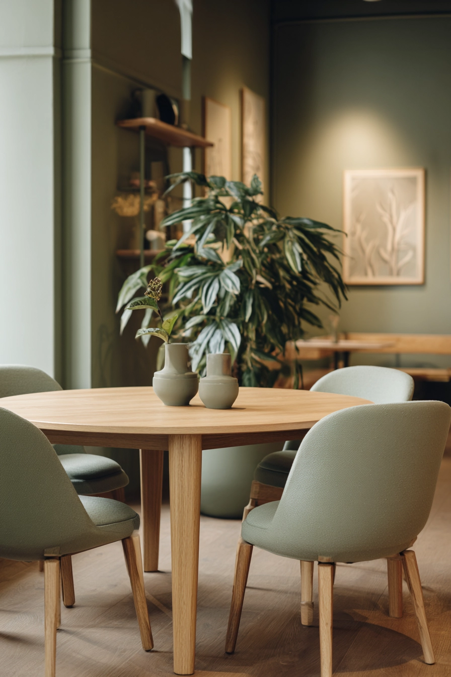 Sage Green Dining Room 5