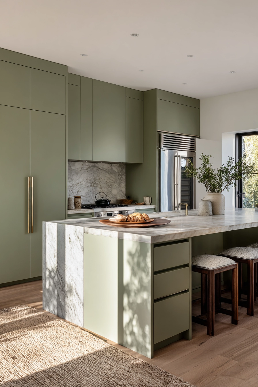 Sage Green Kitchen 13