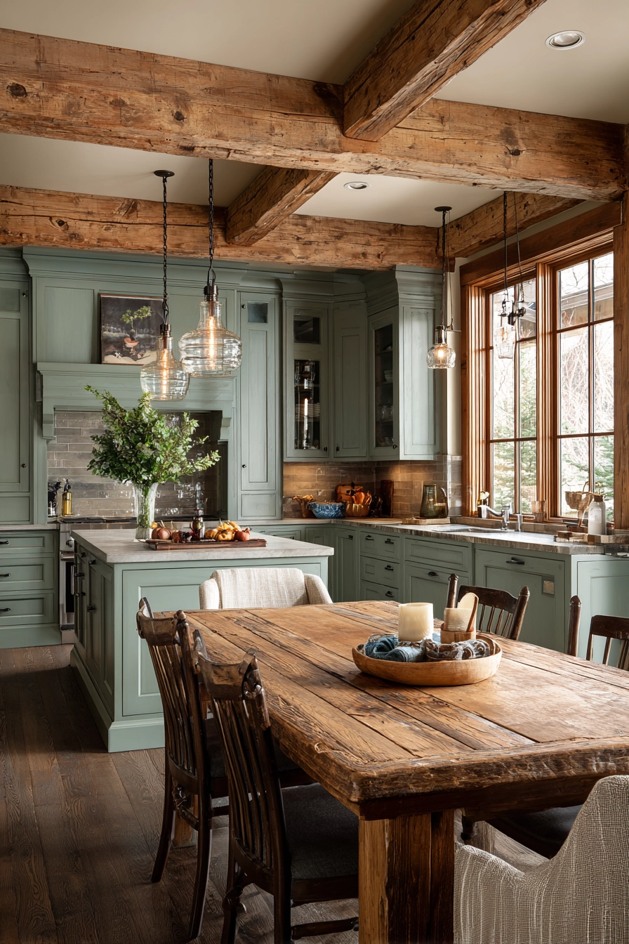 Sage Green Kitchen 17