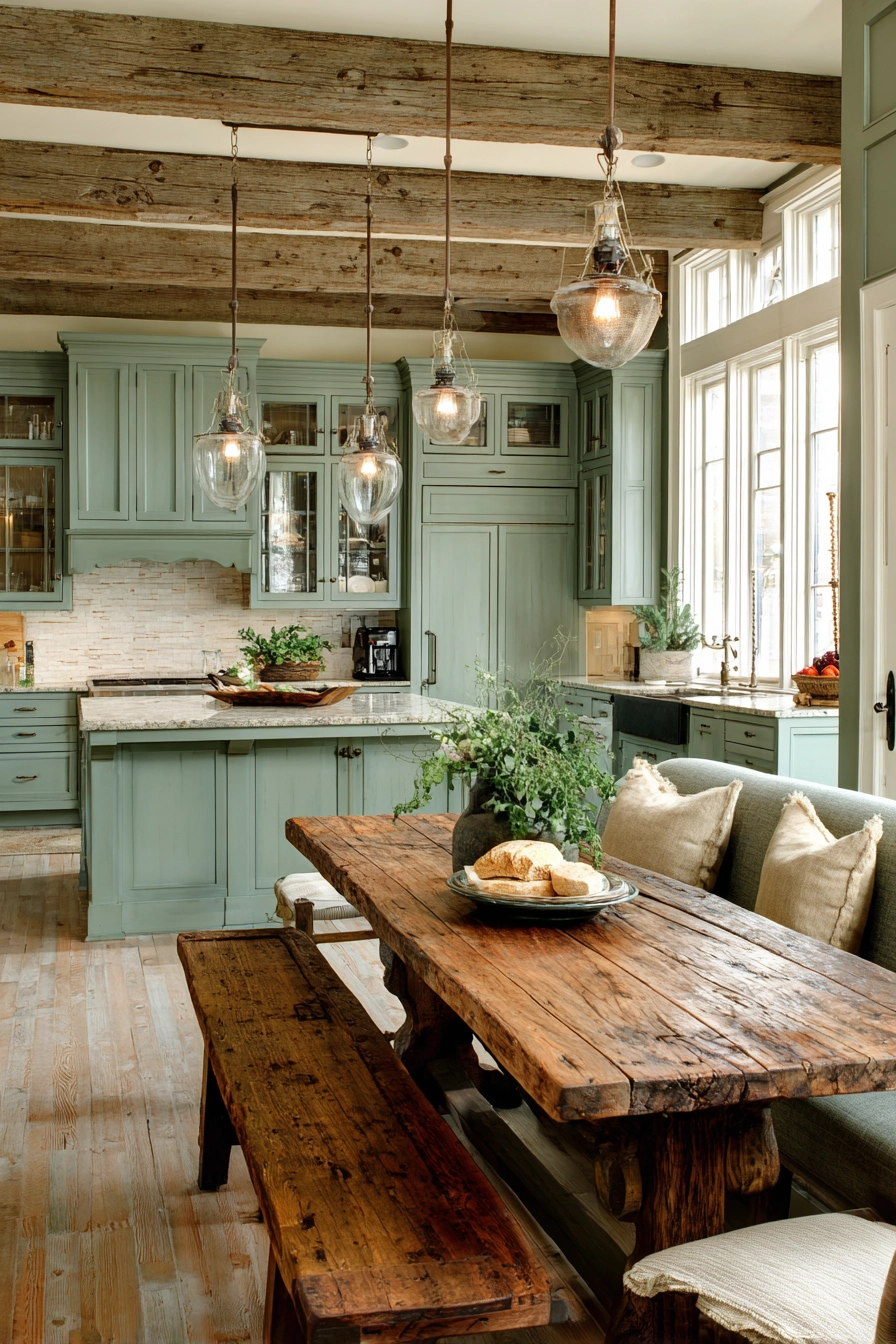 Sage Green Kitchen 18