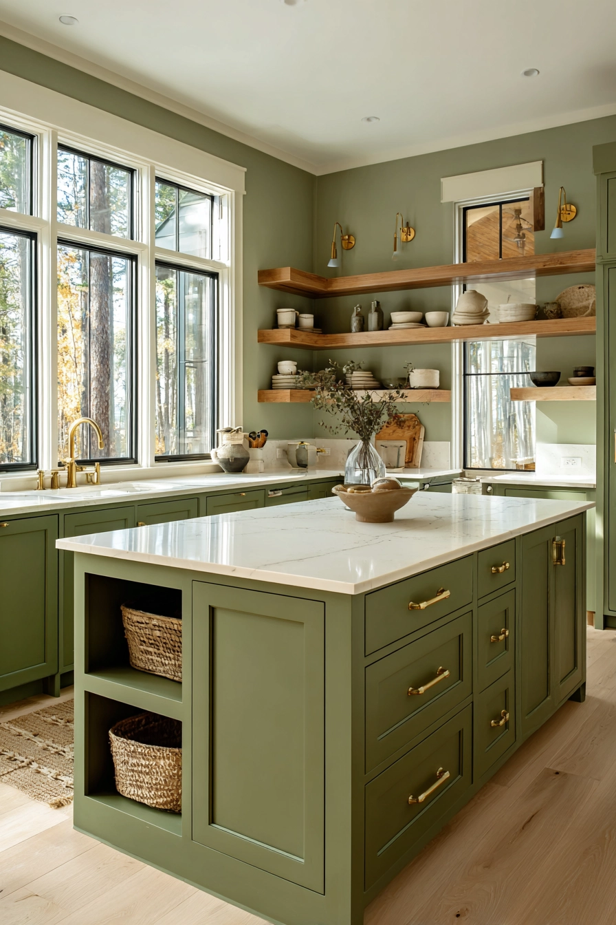 Sage Green Kitchen 2