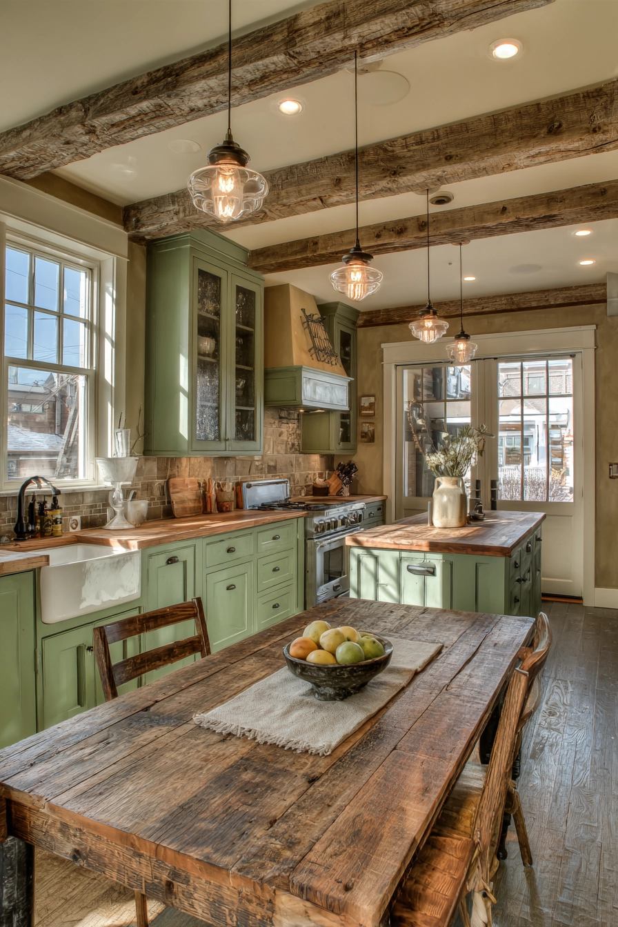 Sage Green Kitchen 20