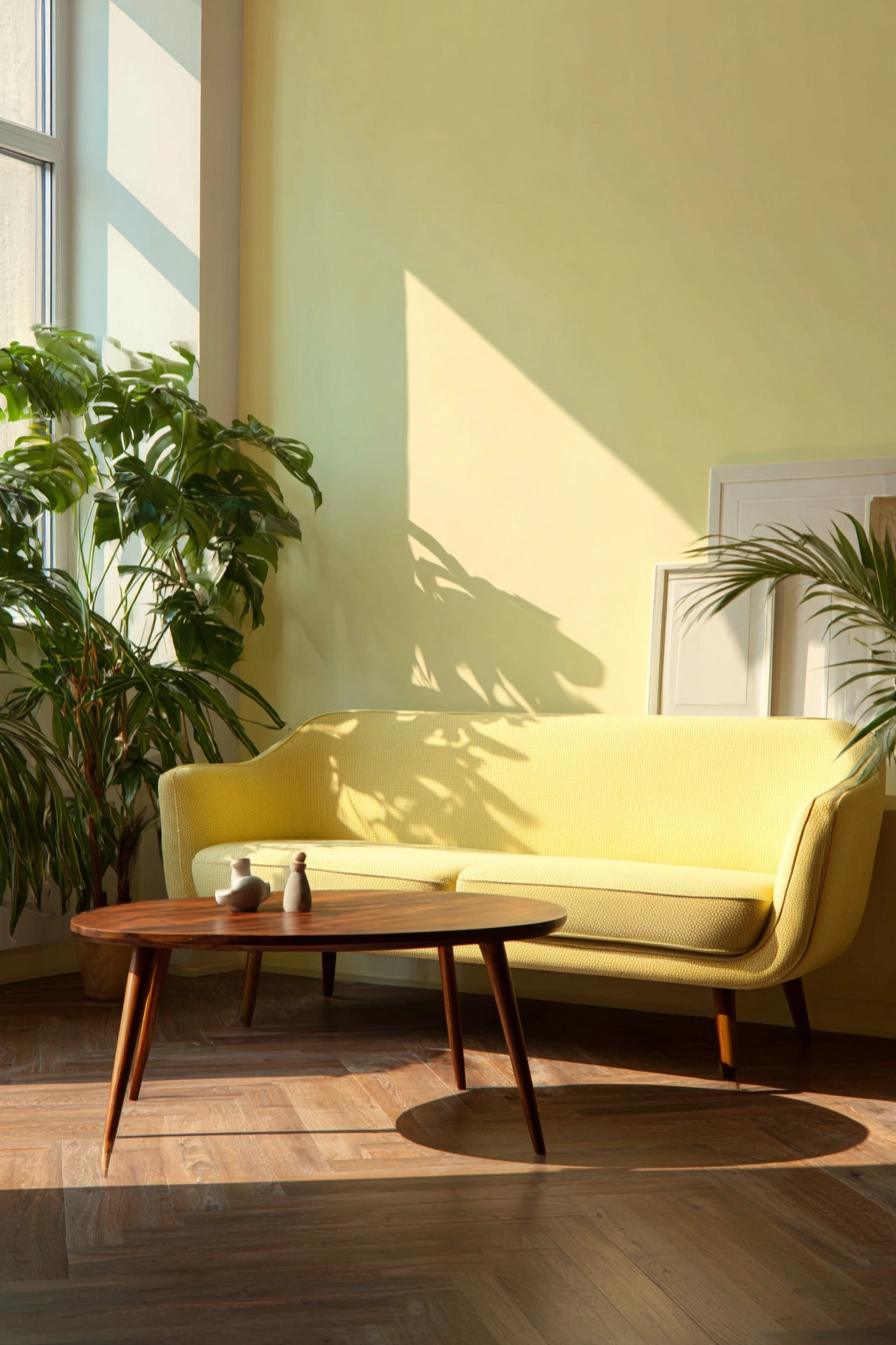 Yellow Living Room Ideas 13