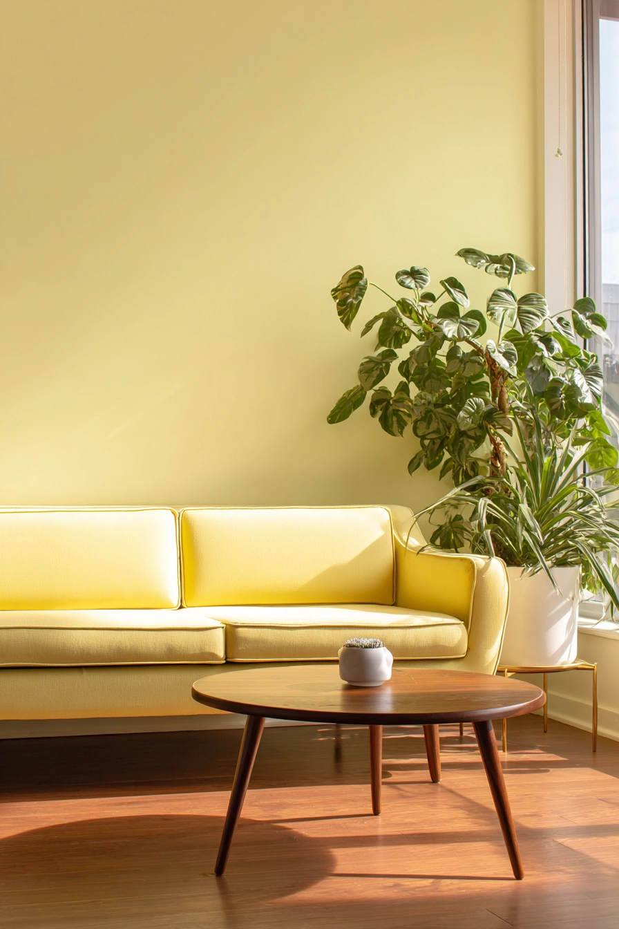 Yellow Living Room Ideas 14