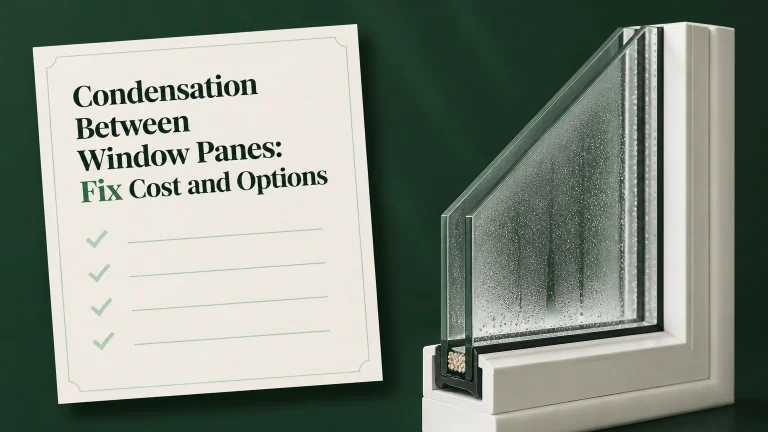 condensation between window panes