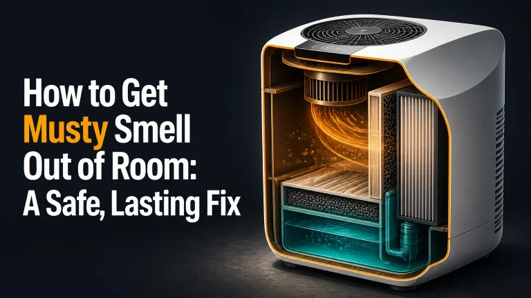 how to get musty smell out of room