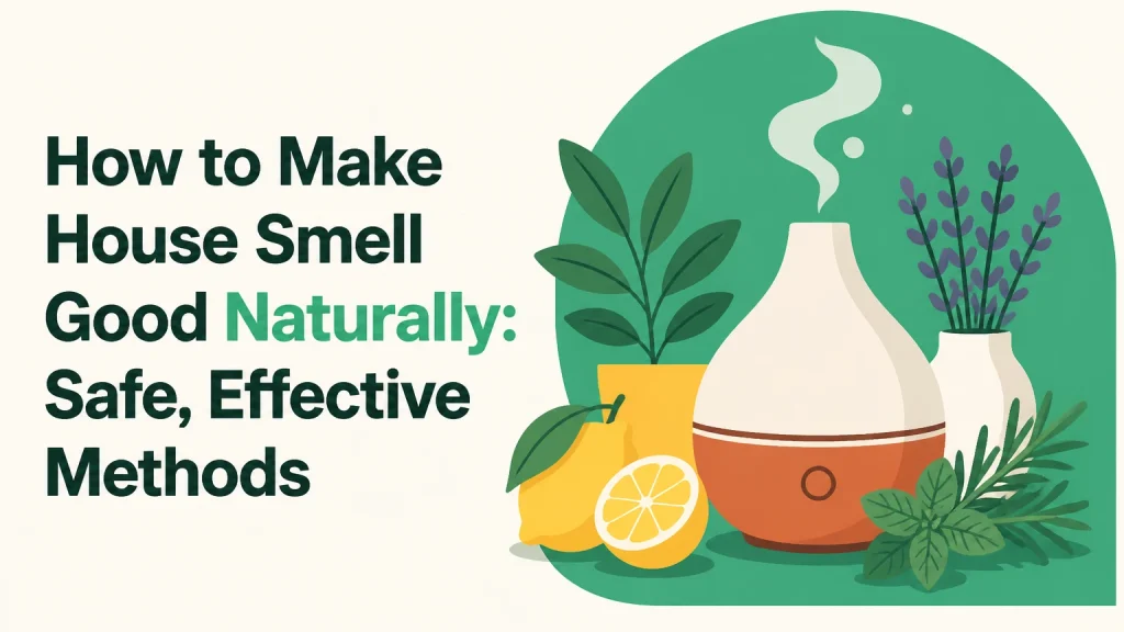 how to make house smell good naturally